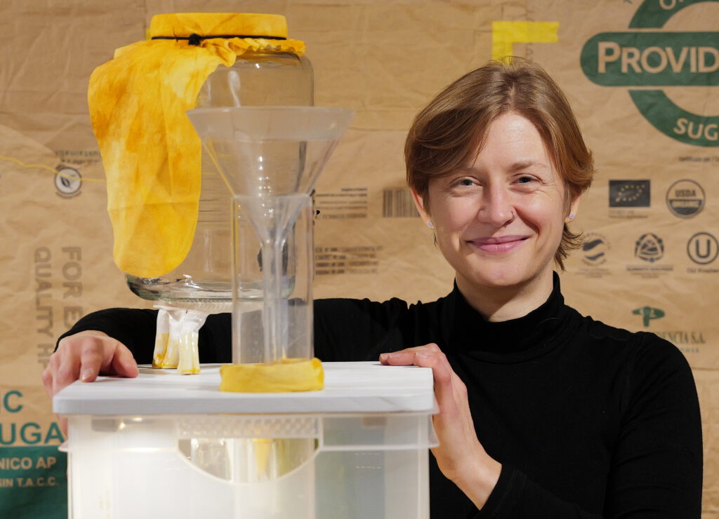 Die diesjährige Gewinnerin ist die Künstlerin Linda Weiß.